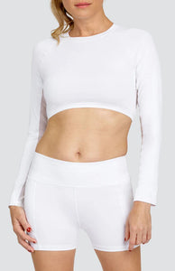 Sasha Crop Top - White