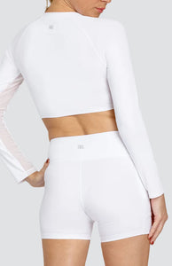 Sasha Crop Top - White